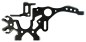 Preview: Split type Rear bulk LR-set black for BELT CONVERSION